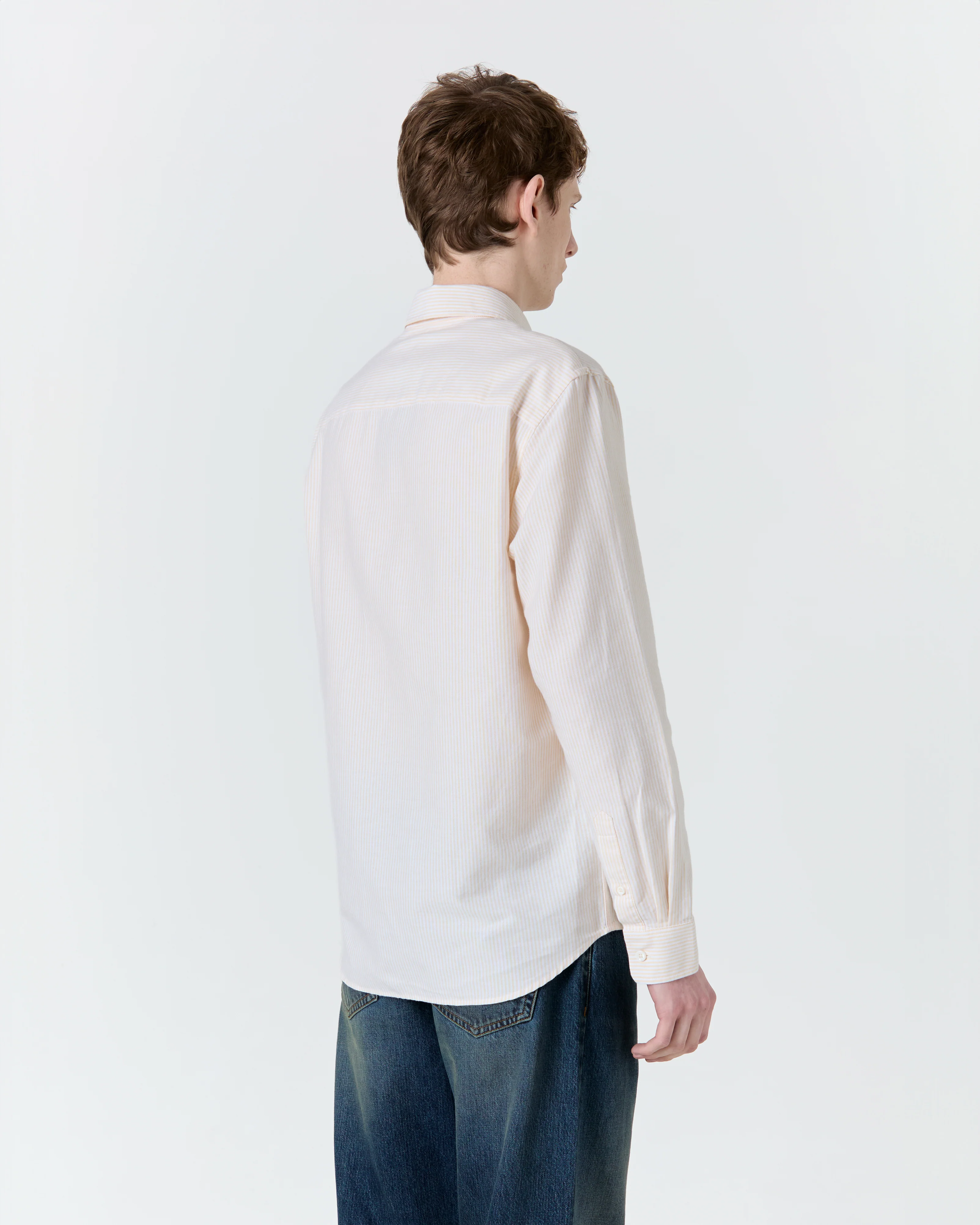 Chemise Calvi jaune et blanc - Image 3